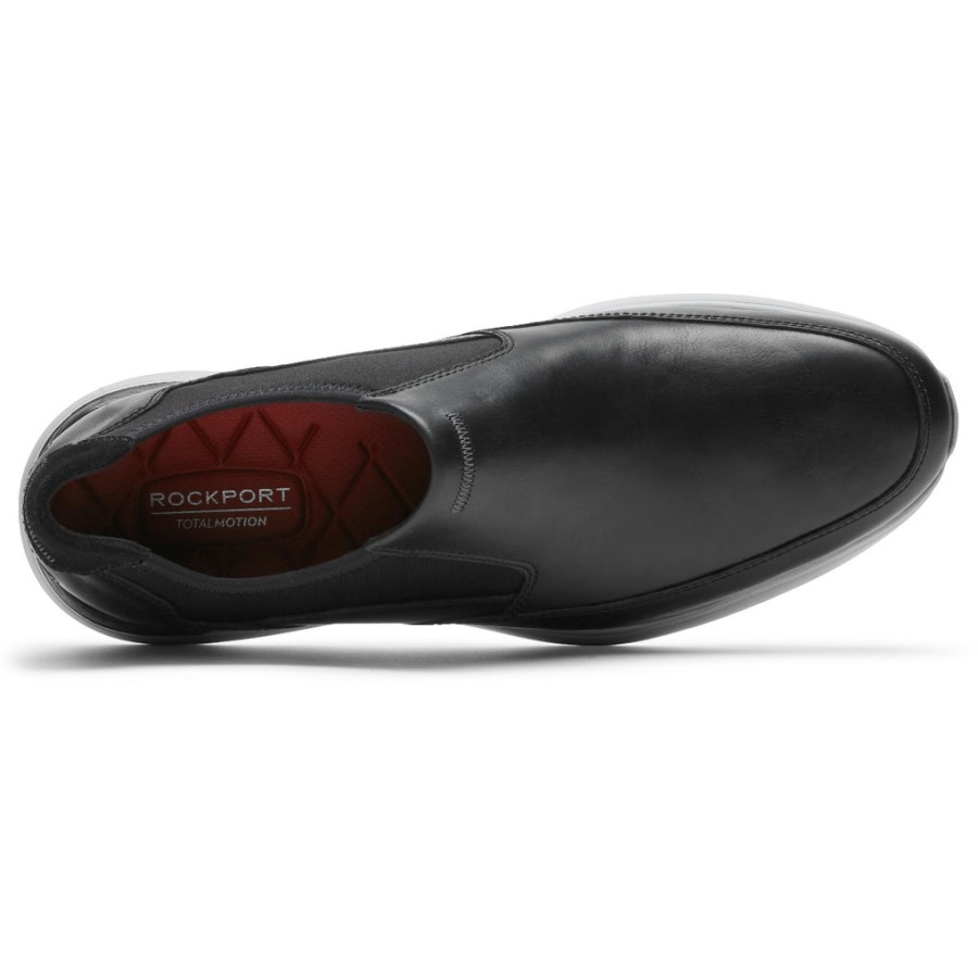 Rockport Men's Total Motion Active Slip-On Sneaker Black