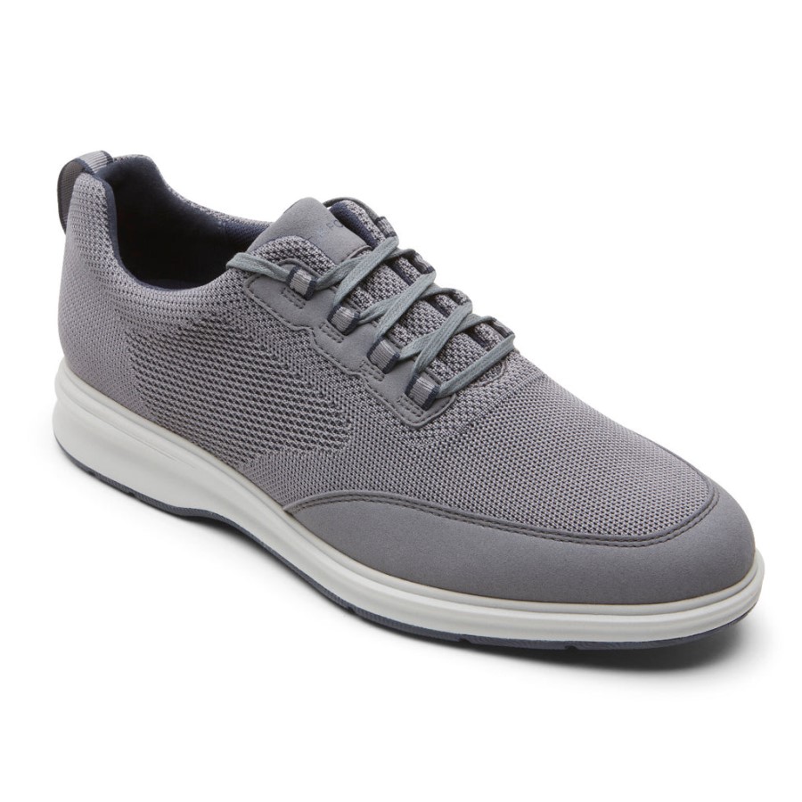 Rockport Men's Total Motion City Mesh Oxford Steel Grey