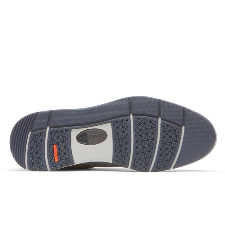 Rockport Men's Total Motion City Mesh Oxford Steel Grey
