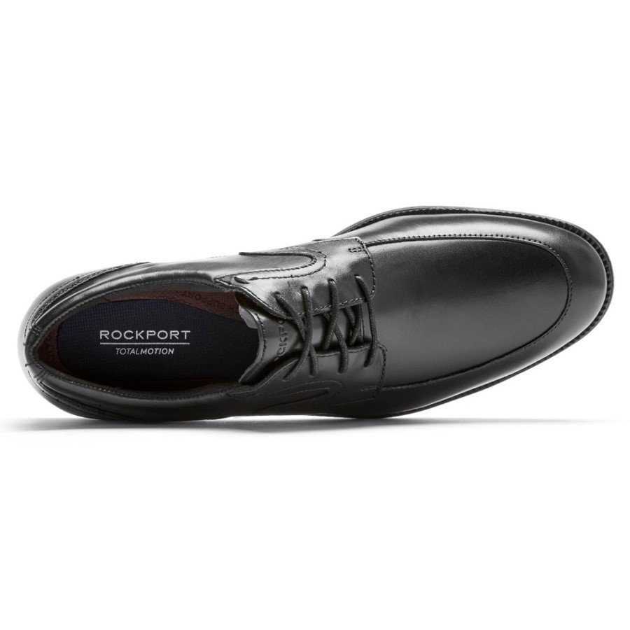 Rockport Men's Total Motion DresSport Apron Toe Oxford Black