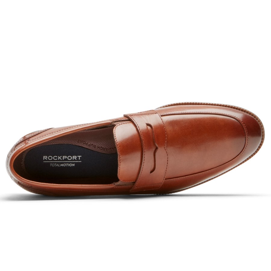 Rockport Men's Total Motion DresSport Penny Loafer Tan