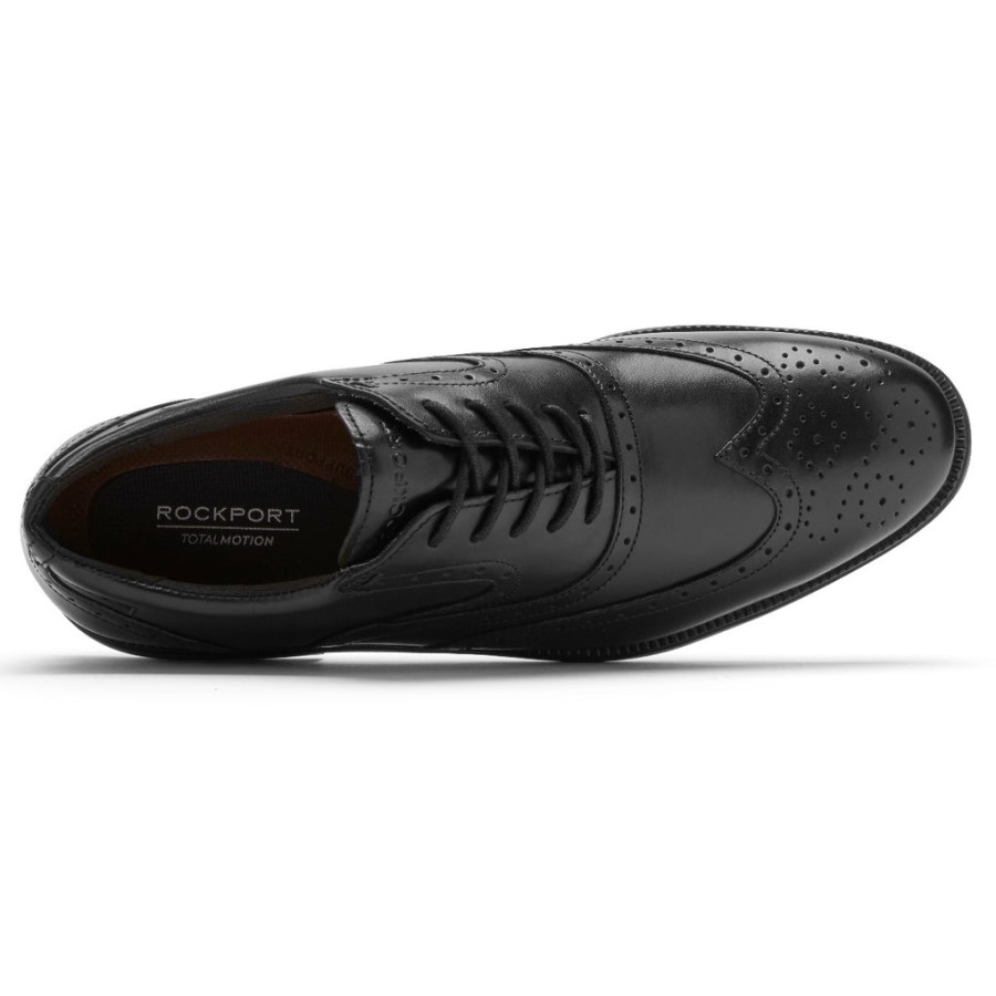 Rockport Men's Total Motion DresSport Wingtip Black