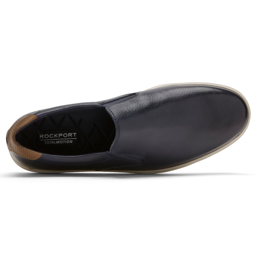 Rockport Men's Total Motion Lite Slip-On Sneaker New Dress Blues Toledo