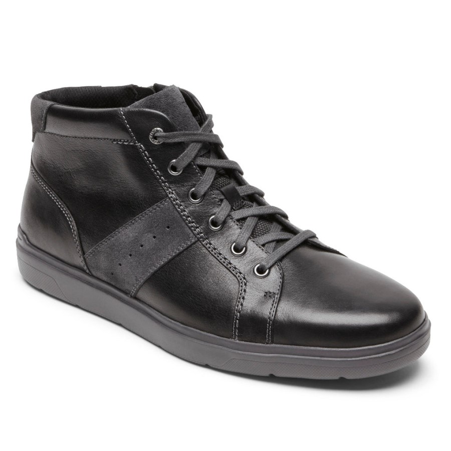Rockport Men's Total Motion Lite Zip Sneaker Black