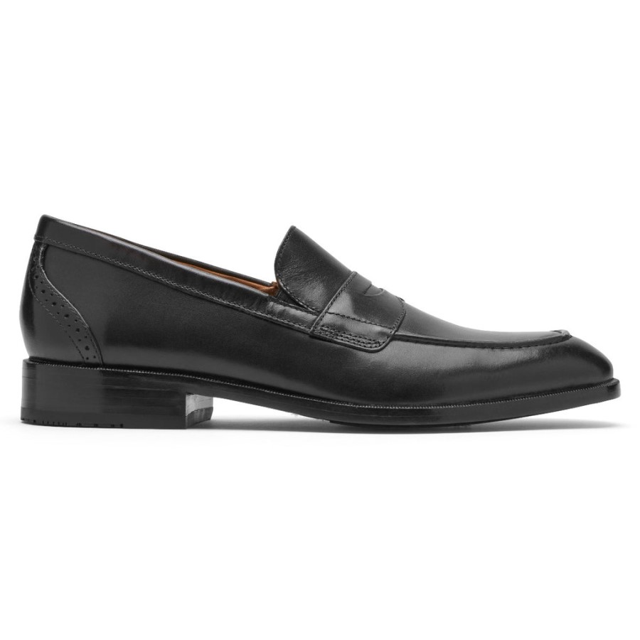 Rockport Men's Total Motion Office Penny Loafer Black
