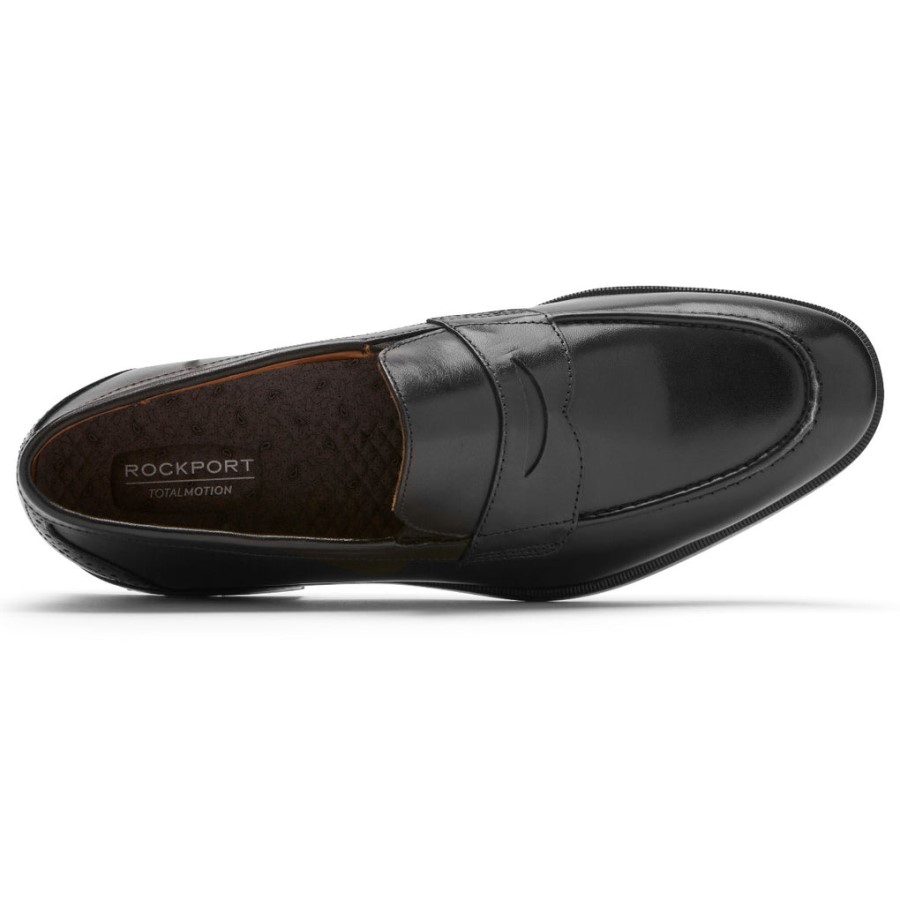 Rockport Men's Total Motion Office Penny Loafer Black