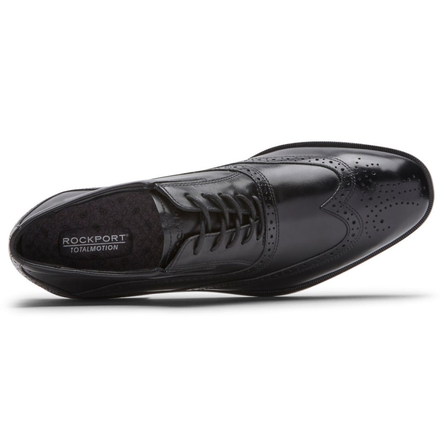 Rockport Men's Total Motion Office Wingtip Black