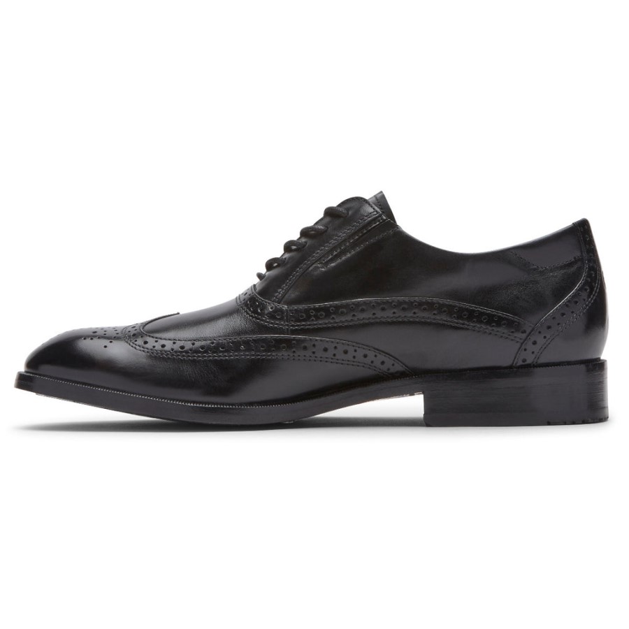 Rockport Men's Total Motion Office Wingtip Black