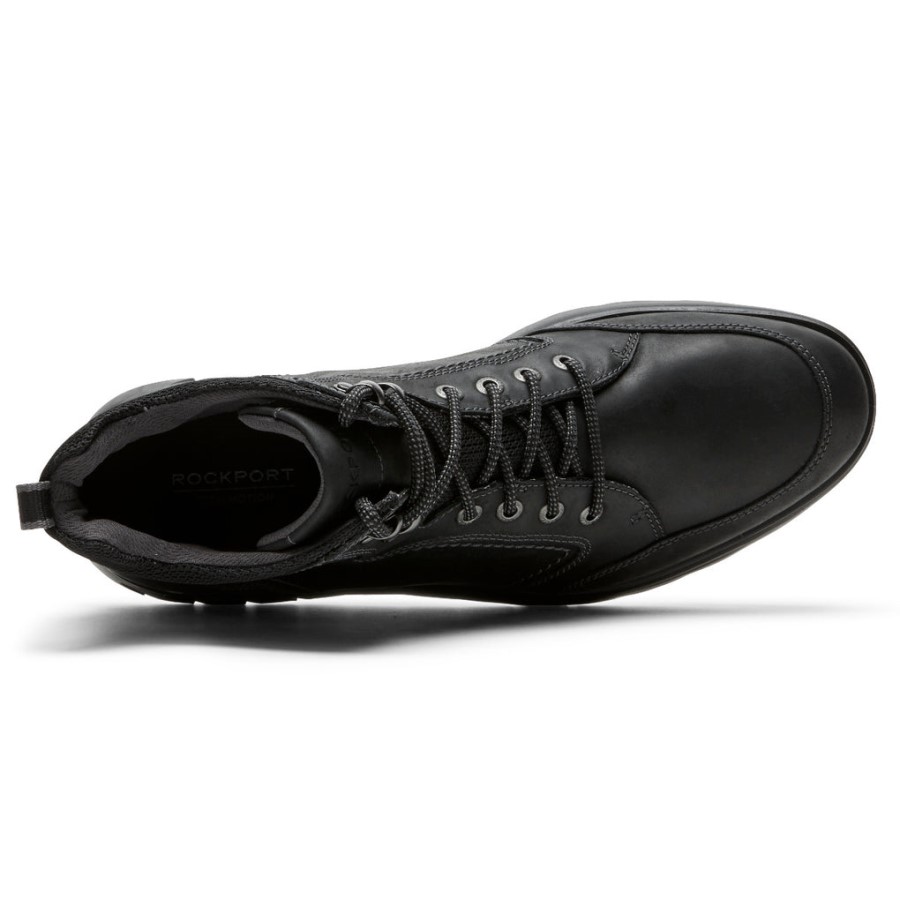 Rockport Men's Total Motion Sport Boot-Waterproof Black