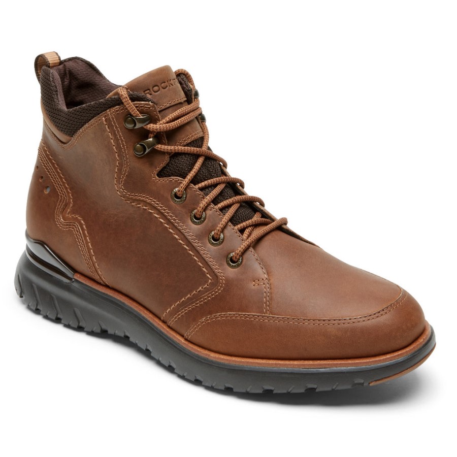 Rockport Men's Total Motion Sport Boot-Waterproof Tan