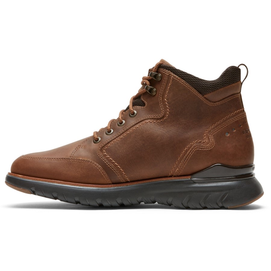Rockport Men's Total Motion Sport Boot-Waterproof Tan