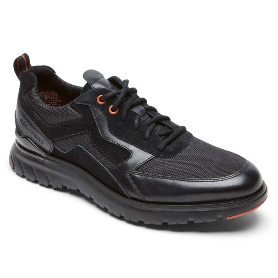 Rockport Men's Total Motion Sport Mesh Oxford Black