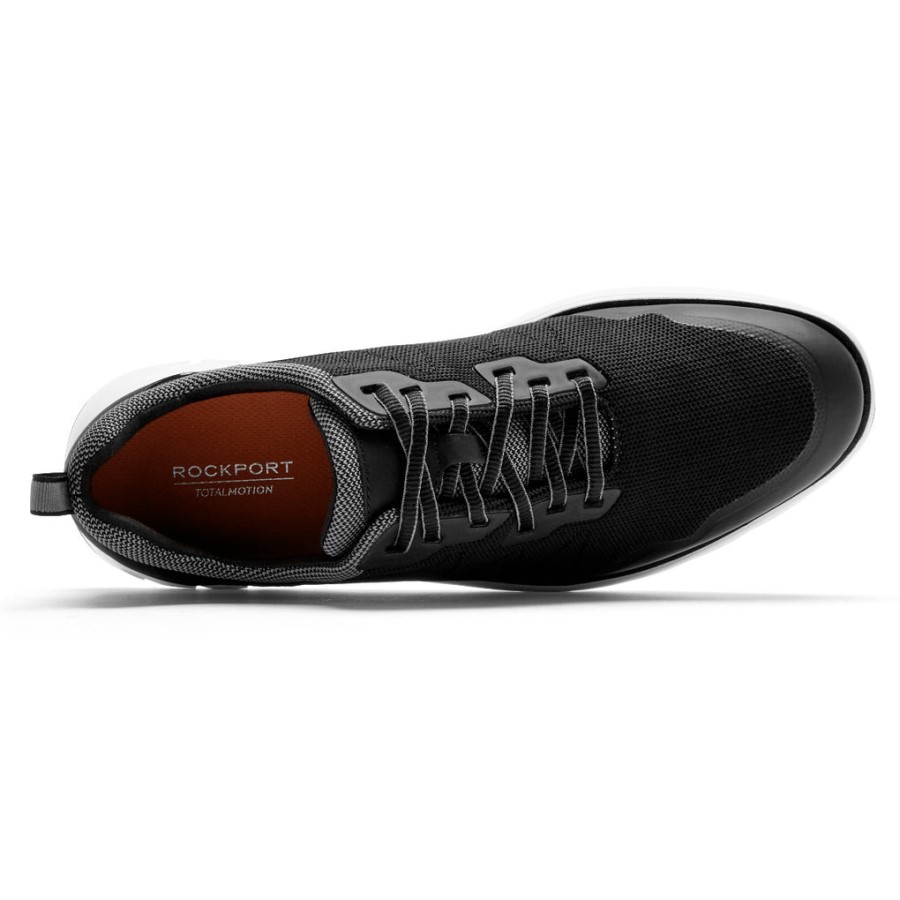 Rockport Men's Total Motion Sport Mudguard Sneaker Black