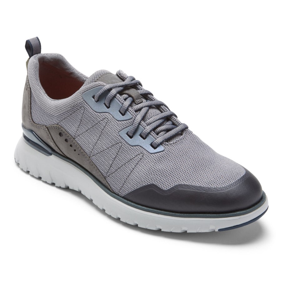 Rockport Men's Total Motion Sport Mudguard Sneaker Steel Grey