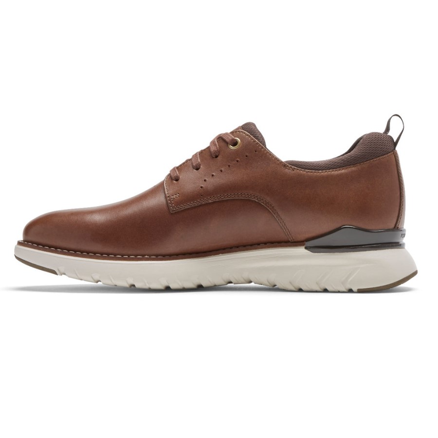 Rockport Men's Total Motion Sport Plain Toe Oxford Hazelnut