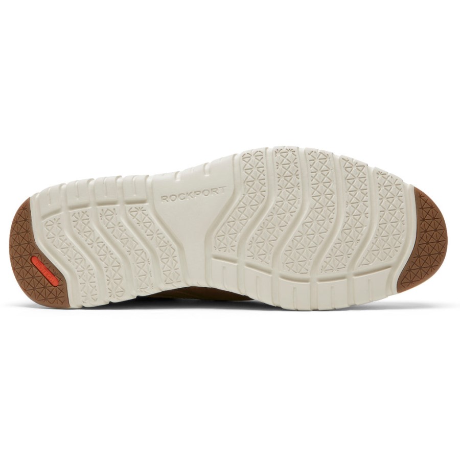 Rockport Men's Total Motion Sport Sneaker-Waterproof Tan