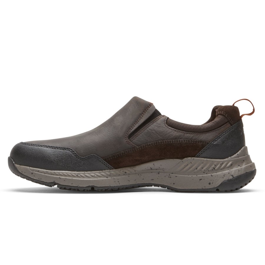Rockport Men's Total Motion Trail Slip-On-Waterproof Java