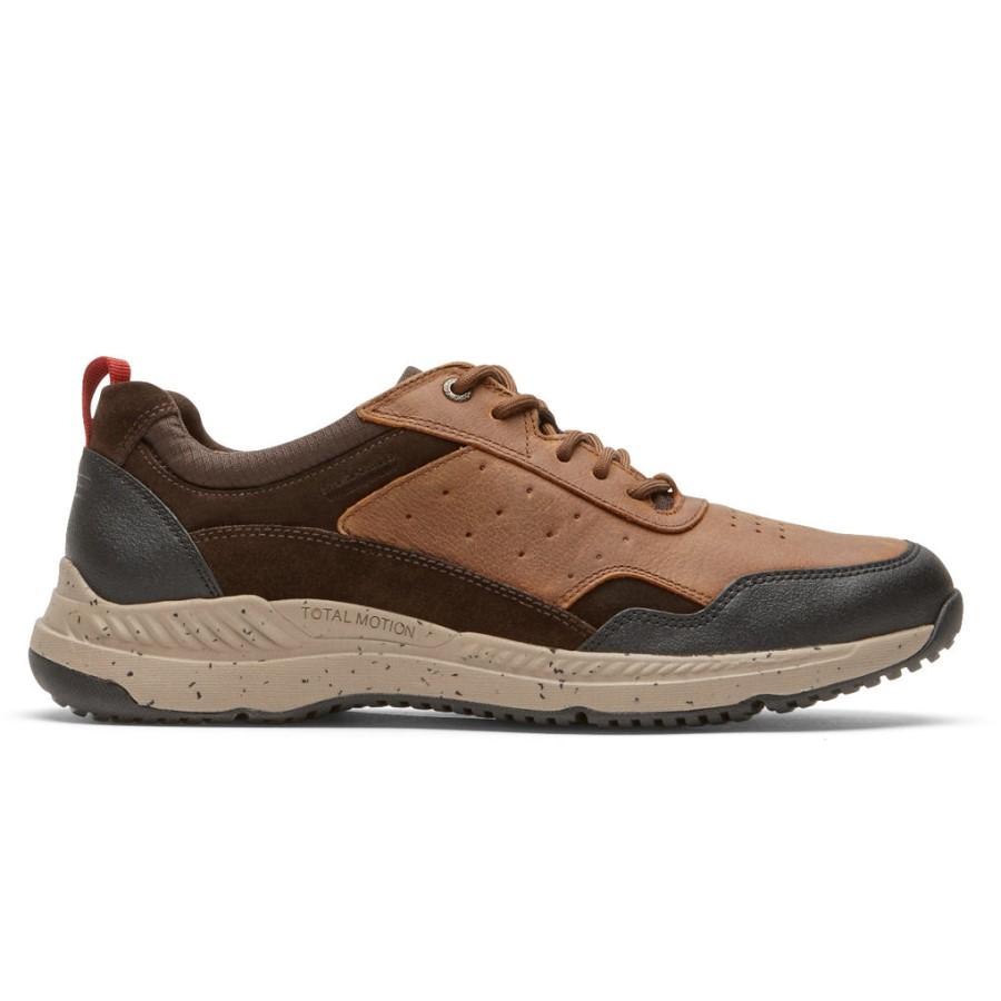 Rockport Men's Total Motion Trail Sneaker-Waterproof Tan