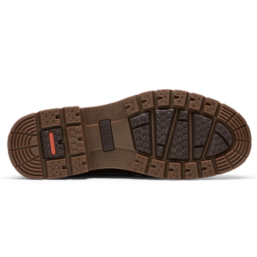 Rockport Men's Total Motion Trek Keota Boot-Waterproof Tan