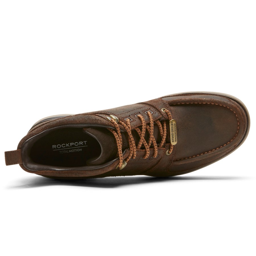 Rockport Men's Total Motion Trek Umbwe Boot-Waterproof Snuff
