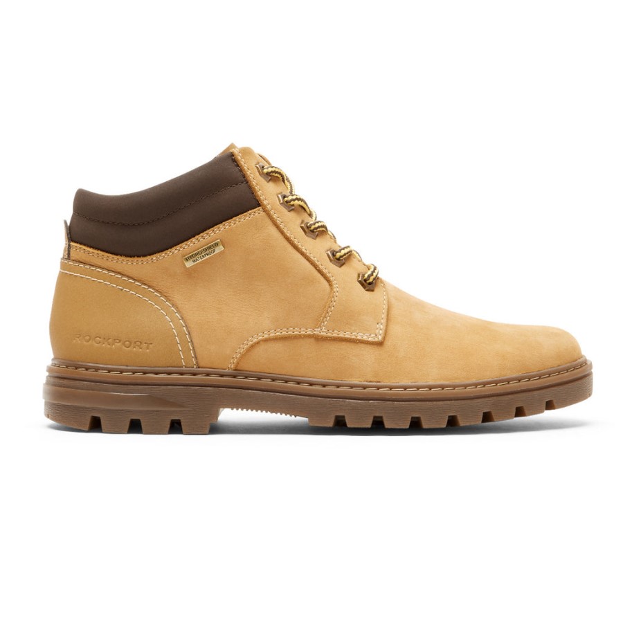Rockport Men's Weather or Not Boot-Waterproof Wheat Nubuck