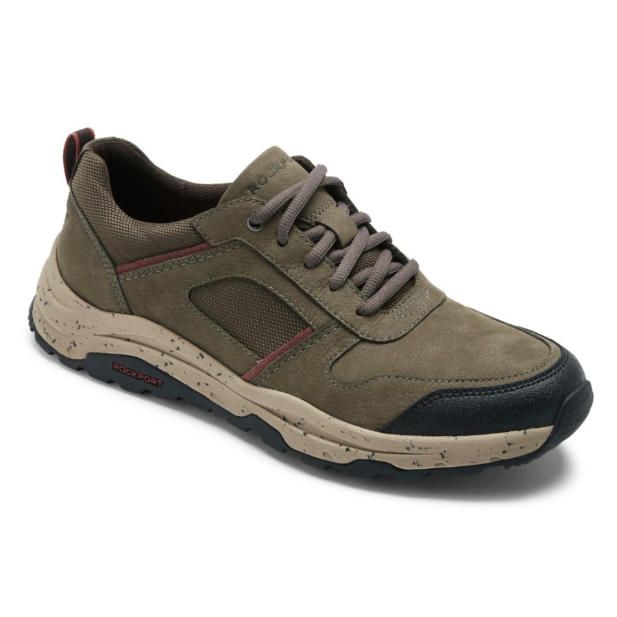 Rockport Men's XCS Pathway Waterproof Ubal Trekker Breen Nubuck