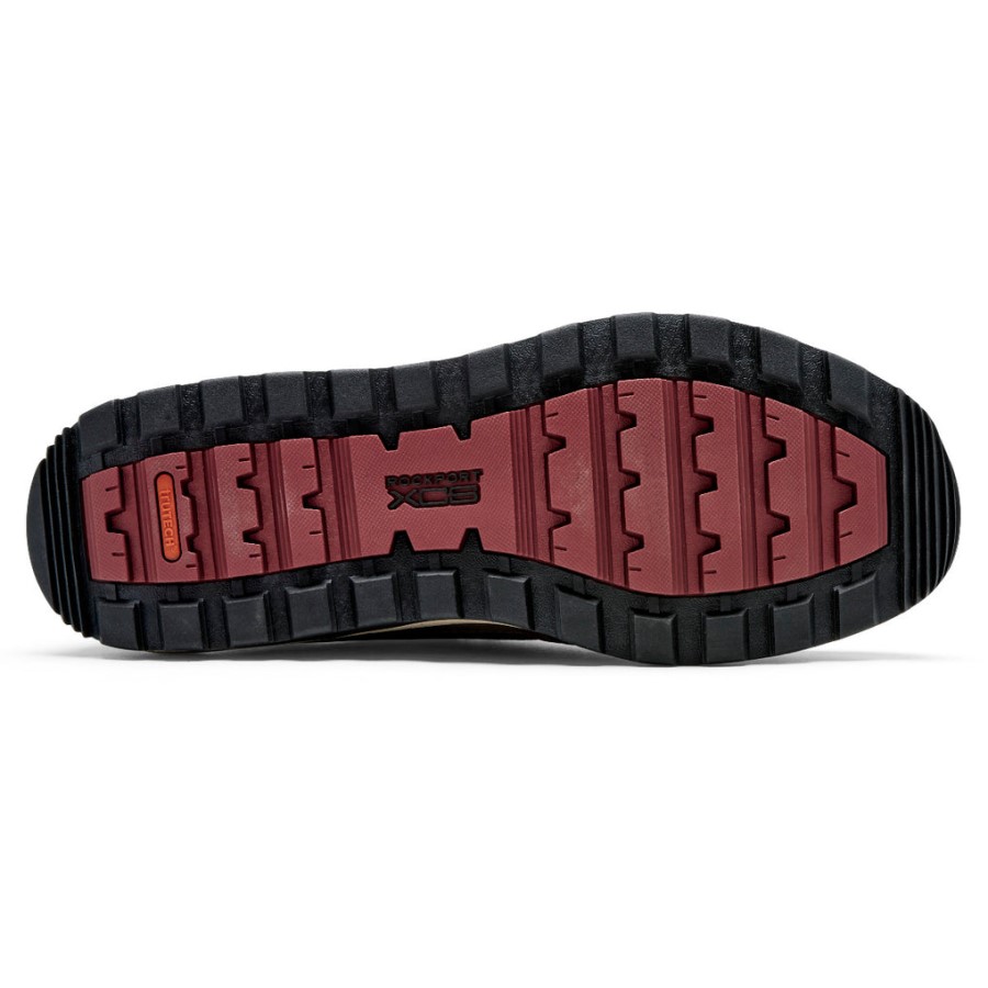 Rockport Men's XCS Pathway Waterproof Ubal Trekker Breen Nubuck