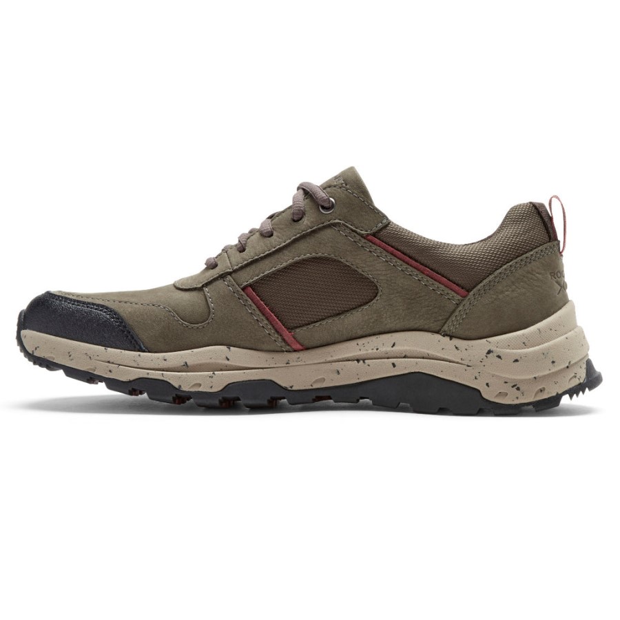 Rockport Men's XCS Pathway Waterproof Ubal Trekker Breen Nubuck