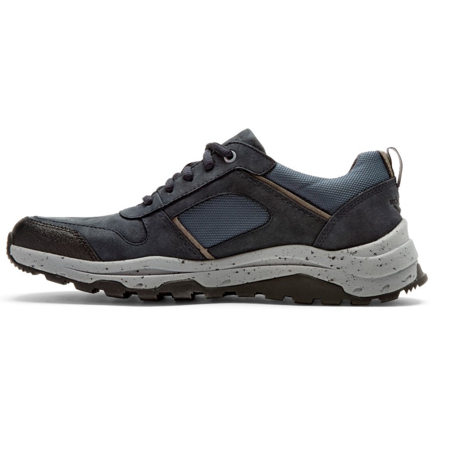 Rockport Men's XCS Pathway Waterproof Ubal Trekker Navy Nubuck