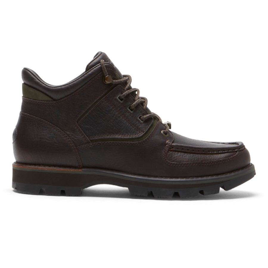 Rockport Men's XCS Umbwe II Trail Boot-Waterproof Chocolate Green