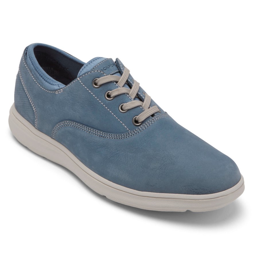 Rockport Men's Zaden CVO Sneaker Blue Heaven Nubuck