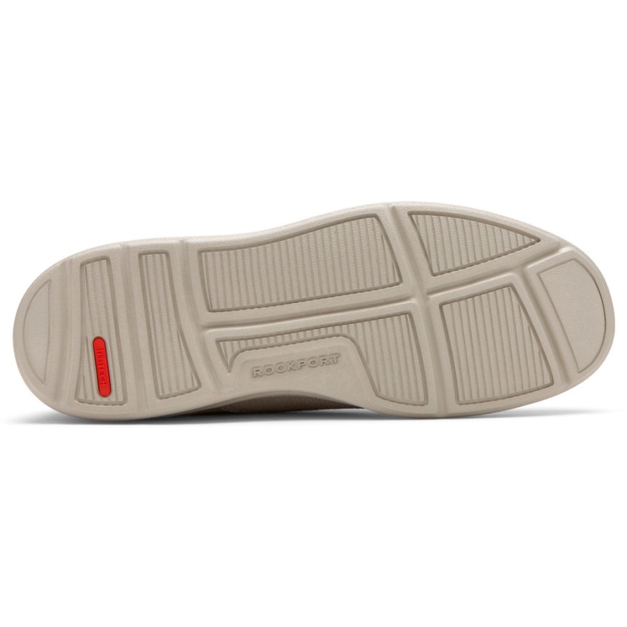 Rockport Men's Zaden CVO Sneaker Dove Canvas Nubuck