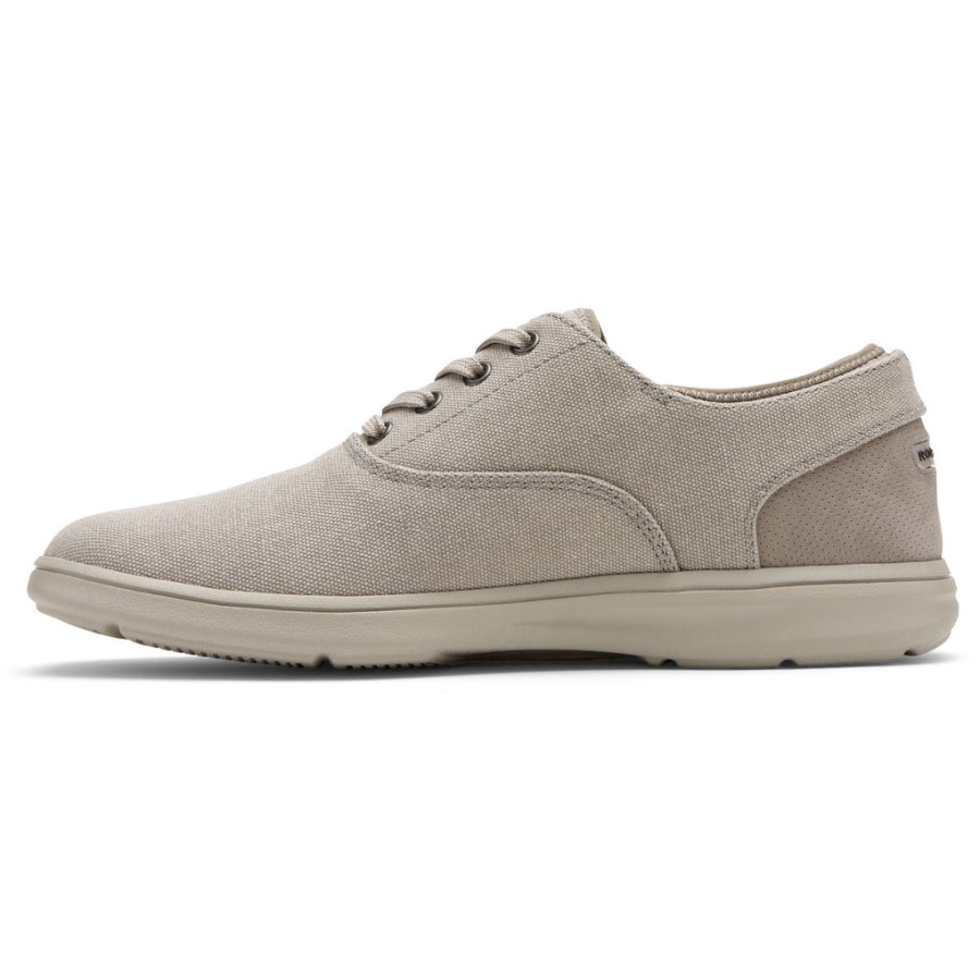 Rockport Men's Zaden CVO Sneaker Dove Canvas Nubuck
