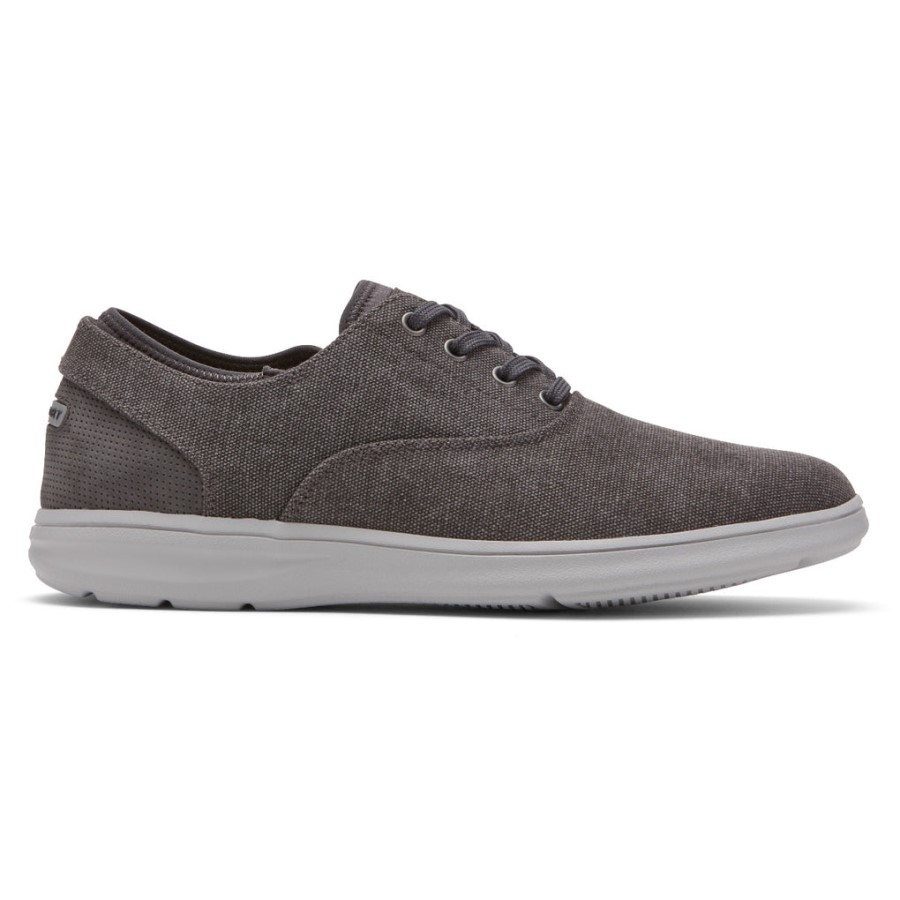 Rockport Men's Zaden CVO Sneaker Magnet Canvas Nubuck
