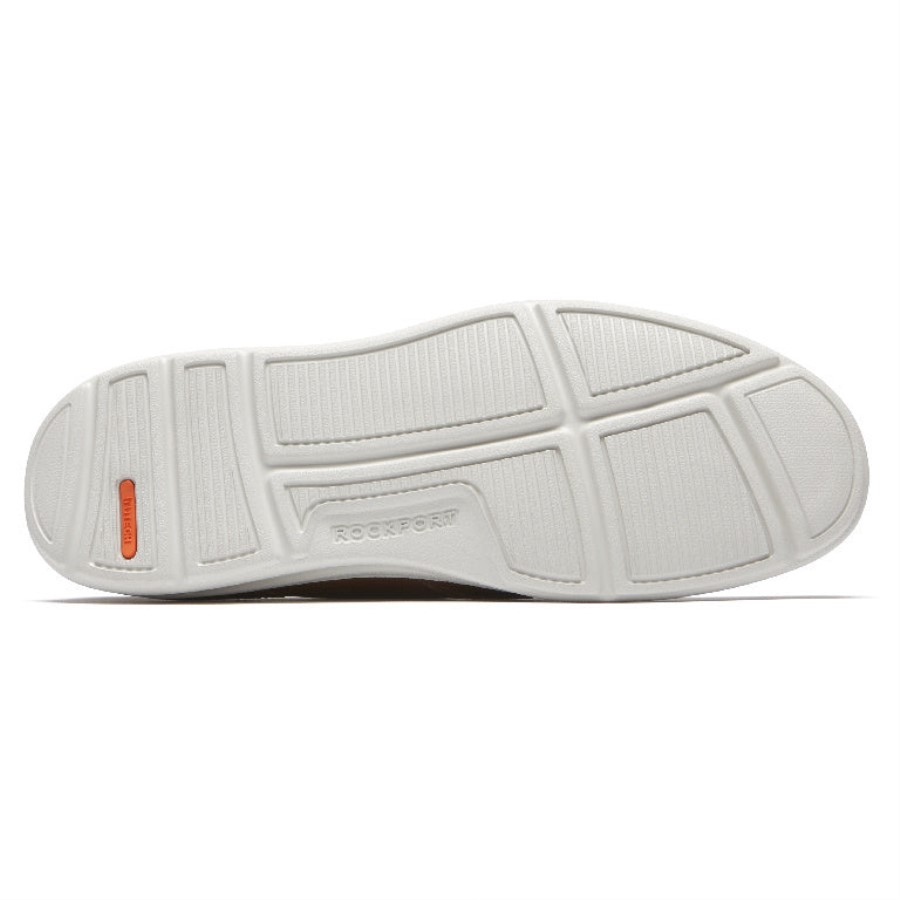 Rockport Men's Zaden Plain Toe Oxford Boston Tan Leather