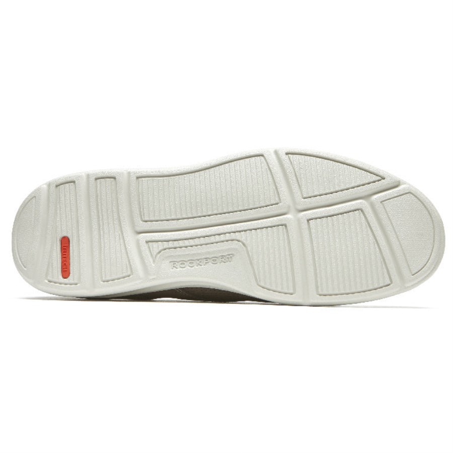 Rockport Men's Zaden Plain Toe Oxford Breen Perforated Nub