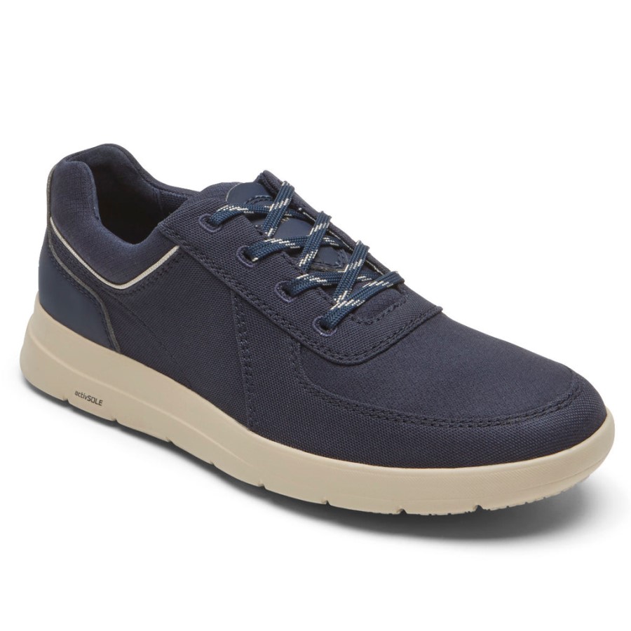 Rockport Men's truFLEX Cayden Ubal Sneaker New Dress Blues