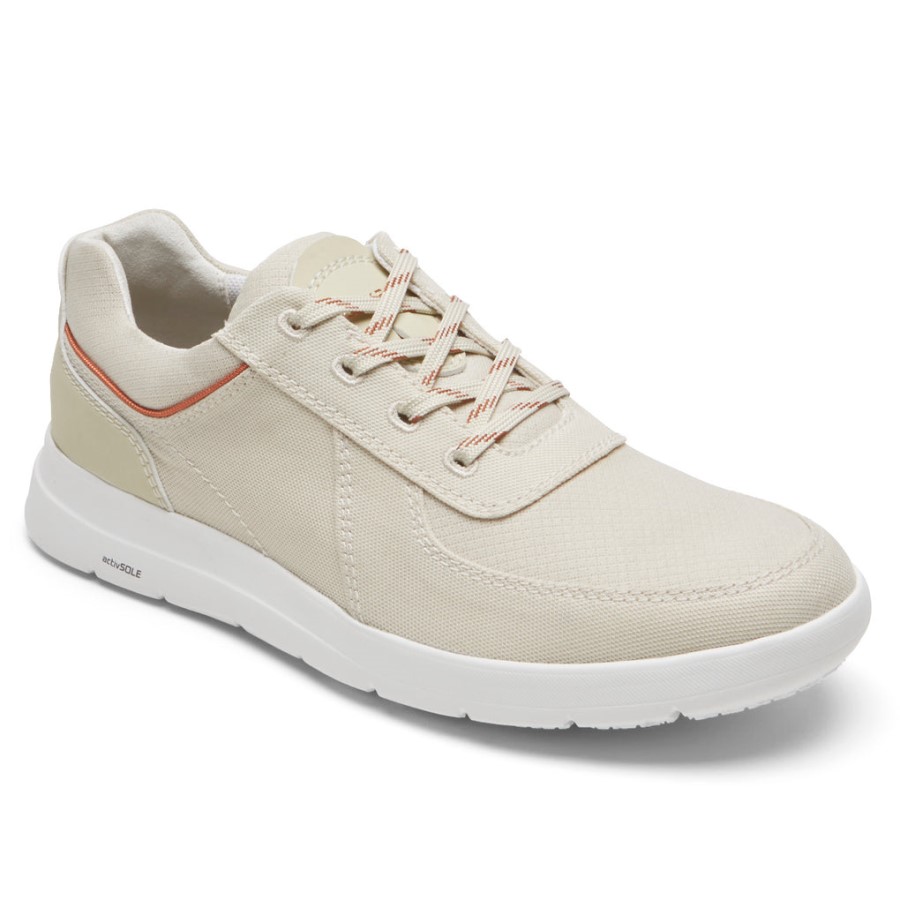 Rockport Men's truFLEX Cayden Ubal Sneaker Off White