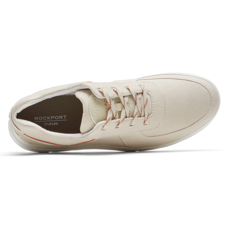 Rockport Men's truFLEX Cayden Ubal Sneaker Off White