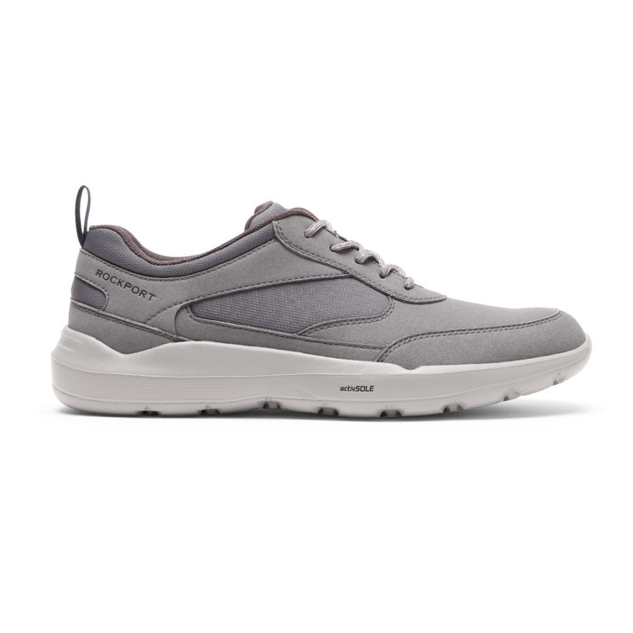 Rockport Men's truFLEX Evolution Sneaker Steel Grey