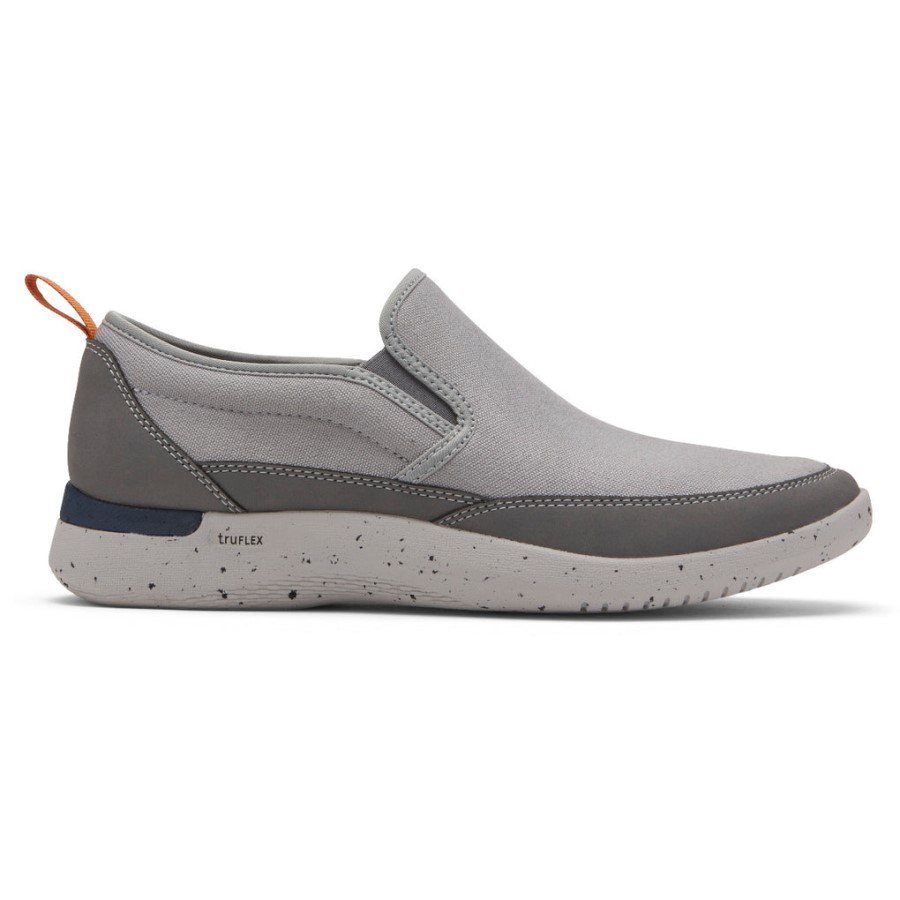 Rockport Men's truFLEX Fly Mudguard Slip-On Grey Multi