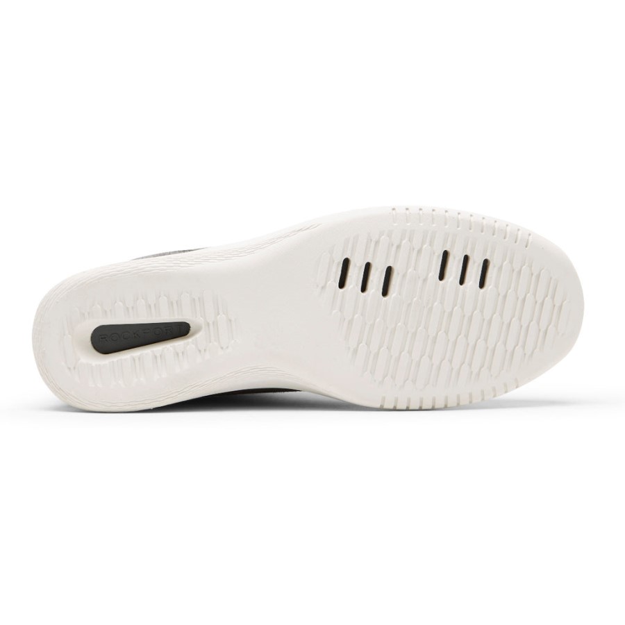 Rockport Men's truFLEX Fly Taconic Sneaker Steel Grey Suede