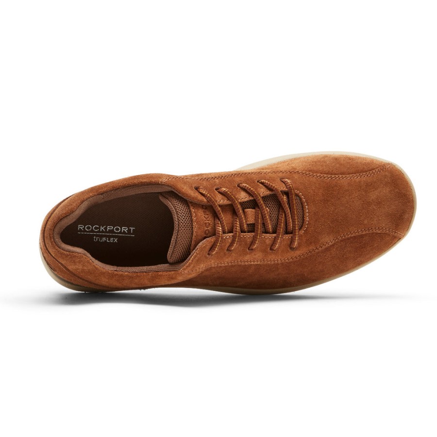 Rockport Men's truFLEX Fly Taconic Sneaker Tan Suede