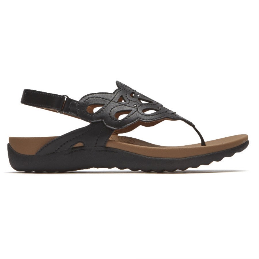 Rockport Ridge Sling Sandal Black