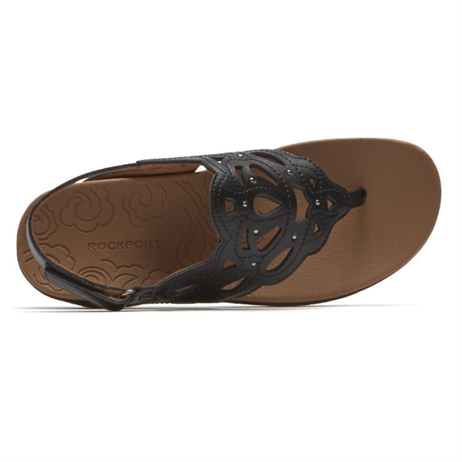 Rockport Ridge Sling Sandal Black