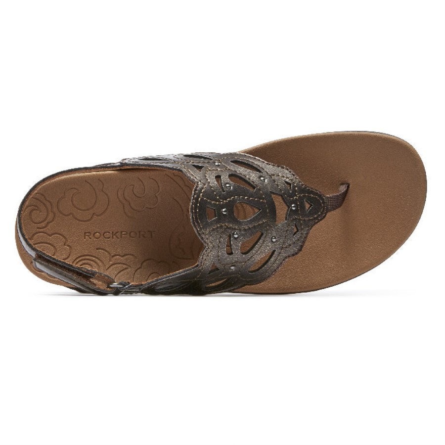 Rockport Ridge Sling Sandal Bronze