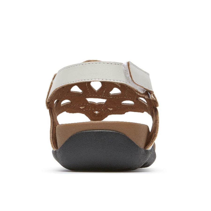 Rockport Ridge Sling Sandal White