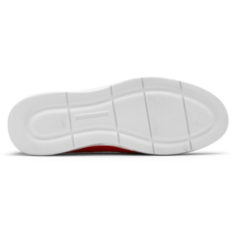 Rockport Women's Ayva Washable Loafer Salsa Red Washable Leather