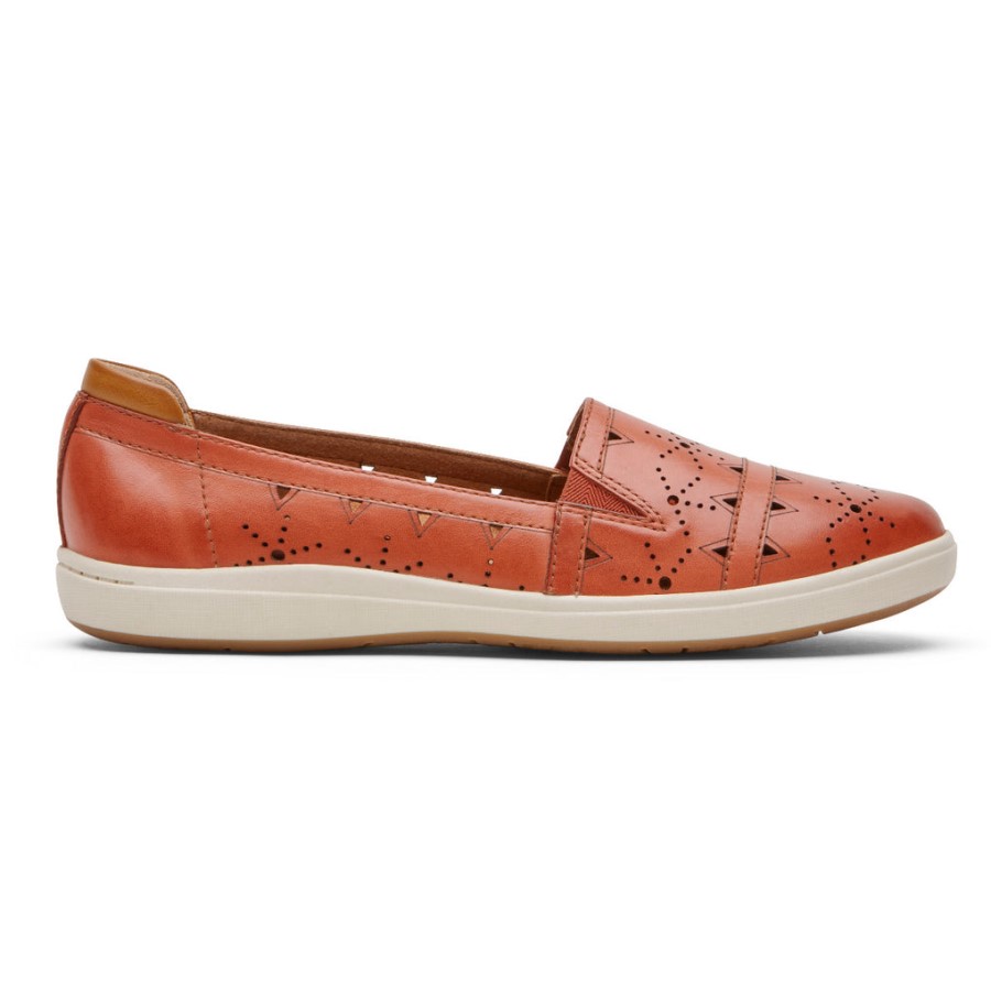 Rockport Women's Bailee Slip-On Russet