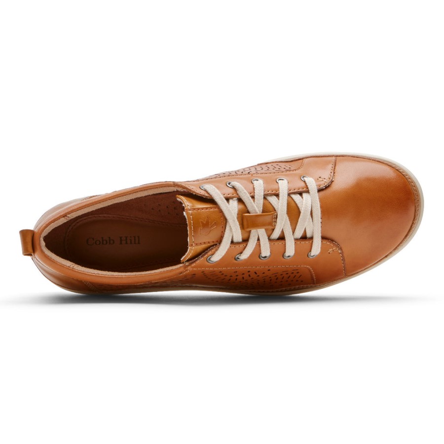 Rockport Women's Bailee Sneaker Amber Leather